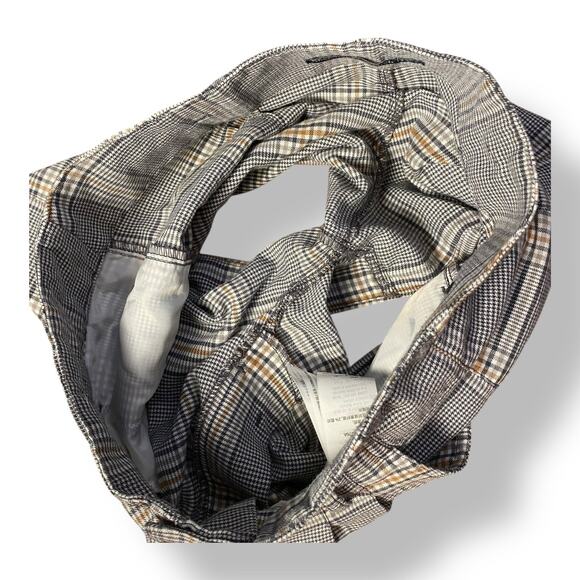 Abercrombie & Fitch Plaid‎ High-Waisted Shorts Womens Size M Preppy - Picture 8 of 10